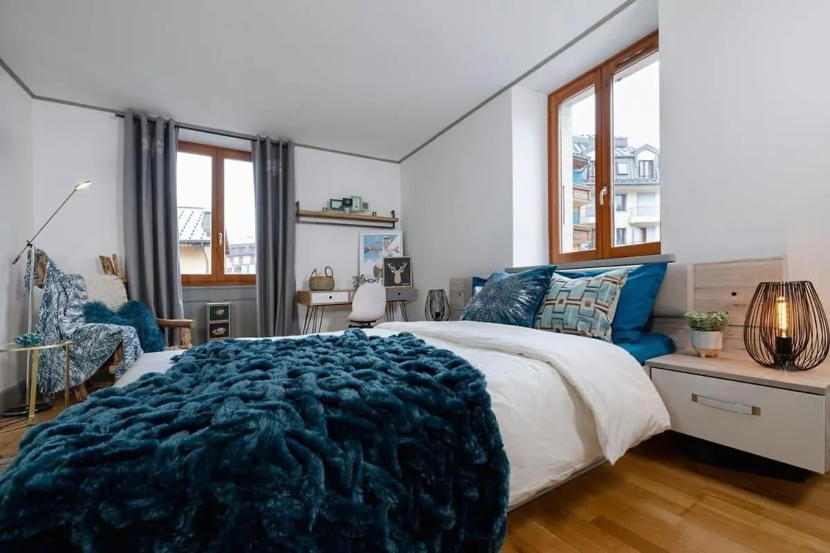 Central Chamonix - Quiet & Parking 6 Px Apartment